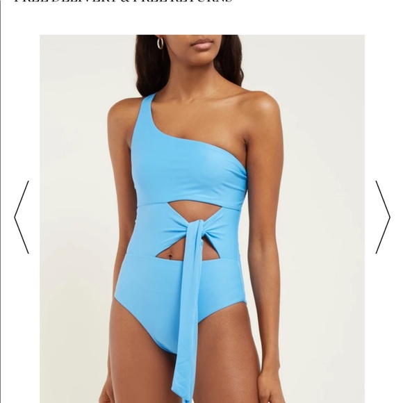 Jade Collision Style Wrap Front One Piece - Picture 1 of 7